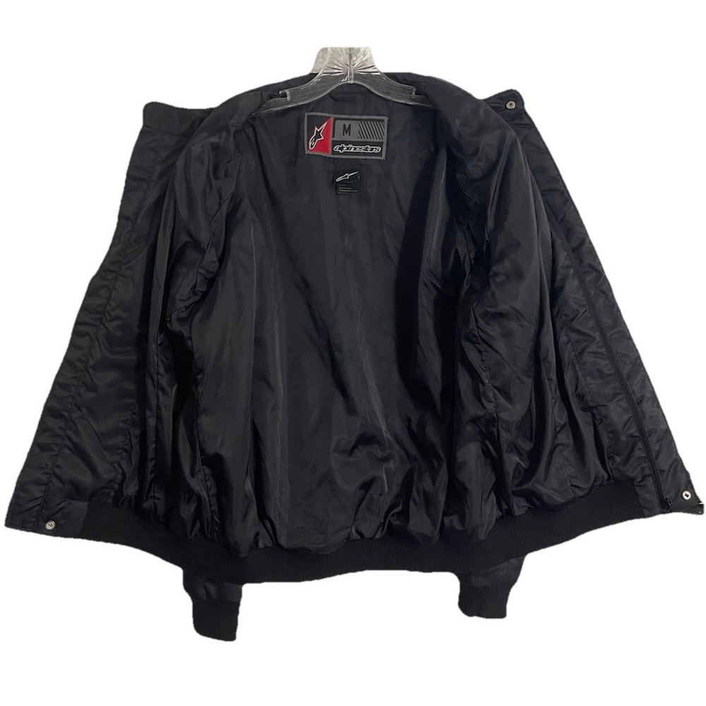 Alpinestars Precedent Casual Motorcycle Jacket Quilted Coat Black Womens Medium - Picture 4 of 9